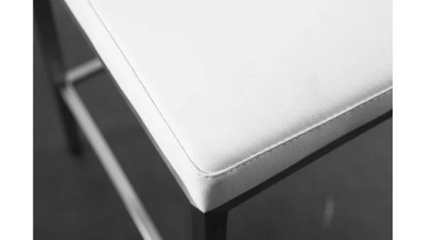 Tabourets De Bar Design Blancs 76 Cm EPSILON (lot De 2) soldes luxe 6