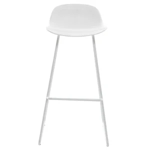 Tabourets De Bar Design Blancs H71 Cm (lot De 2) ELLA 11