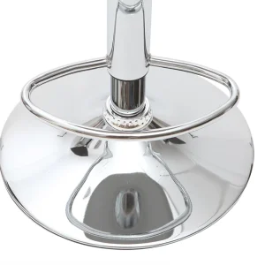 Tabourets De Bar Design Gris Clair (lot De 2) STEEVY 23