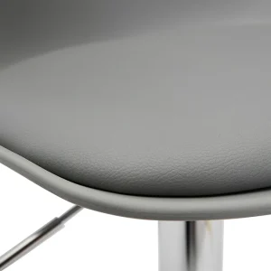 Tabourets De Bar Design Gris Clair (lot De 2) STEEVY 21