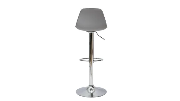 Tabourets De Bar Design Gris Clair (lot De 2) STEEVY 6