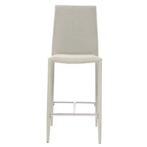 Vente Tabourets De Bar Design Gris Clair (lot De 2) TALOS 12