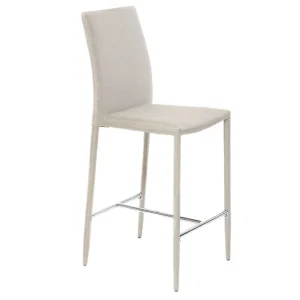 Vente Tabourets De Bar Design Gris Clair (lot De 2) TALOS 16