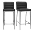 Tabourets De Bar Design Noirs 66 Cm (lot De 2) TOMY site pas cher 26