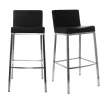 achat pas cher Tabourets De Bar Design Noirs 76 Cm EPSILON (lot De 2) 23