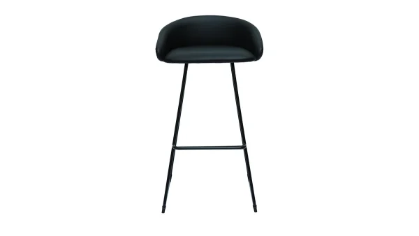REMISE allant jusqu. Tabourets De Bar Design Noirs H75 Cm (lot De 2) REYNOLD 3