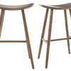 Livraison internationale Tabourets De Bar Design Noyer H72 Cm (lot De 2) DEMORY 23