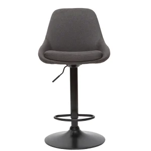 Tabourets De Bar Design Réglables Gris Foncé (lot De 2) HOLO 15