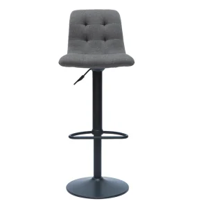 Tabourets De Bar Design Réglables Gris (lot De 2) ESCAPE a Prix Discount 12