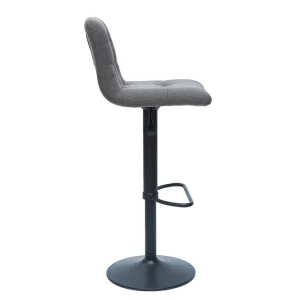 Tabourets De Bar Design Réglables Gris (lot De 2) ESCAPE a Prix Discount 16