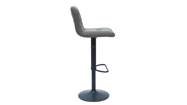 Tabourets De Bar Design Réglables Gris (lot De 2) ESCAPE a Prix Discount 5