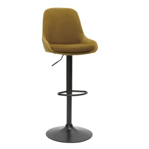 Tabourets De Bar Design Réglables Velours Bronze (lot De 2) HOLO de garantie authentique 13