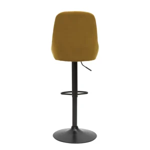 Tabourets De Bar Design Réglables Velours Bronze (lot De 2) HOLO de garantie authentique 17