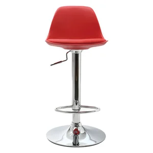 Tabourets De Bar Design Rouges (lot De 2) STEEVY 10