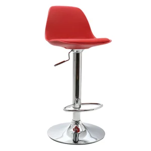 Tabourets De Bar Design Rouges (lot De 2) STEEVY 12