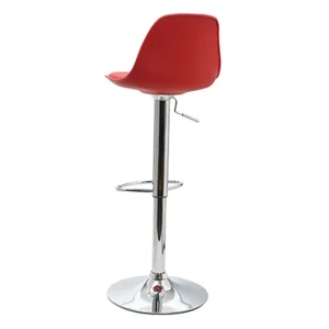 Tabourets De Bar Design Rouges (lot De 2) STEEVY 14