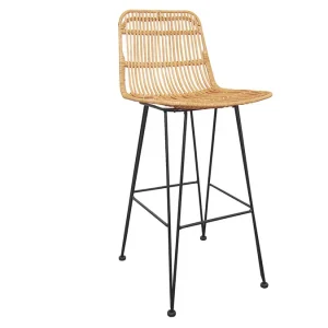 luxe soldes Tabourets De Bar En Rotin (lot De 2) MALACCA 15