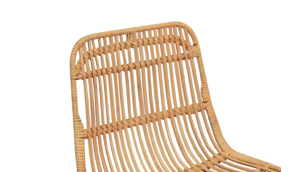 luxe soldes Tabourets De Bar En Rotin (lot De 2) MALACCA 7