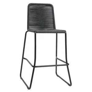 achat Tabourets De Bar Intérieur/exterieur Cordage Gris 72 Cm (lot De 2) YORGO 12