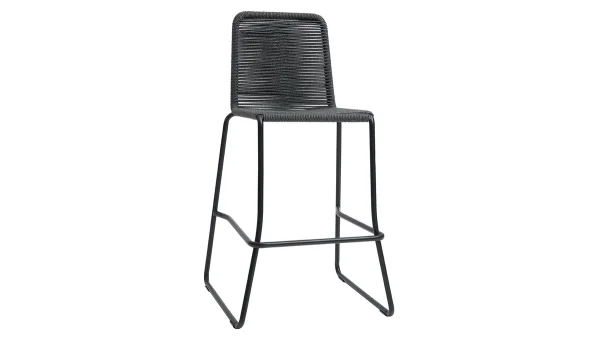 achat Tabourets De Bar Intérieur/exterieur Cordage Gris 72 Cm (lot De 2) YORGO 3