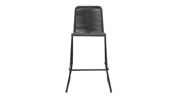 achat Tabourets De Bar Intérieur/exterieur Cordage Gris 72 Cm (lot De 2) YORGO 4