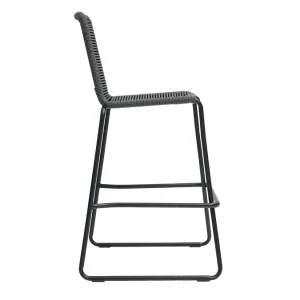 achat Tabourets De Bar Intérieur/exterieur Cordage Gris 72 Cm (lot De 2) YORGO 16