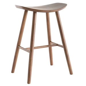 authentiques Tabourets De Bar Noyer H65 Cm (lot De 2) DEMORY 13