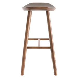 authentiques Tabourets De Bar Noyer H65 Cm (lot De 2) DEMORY 15
