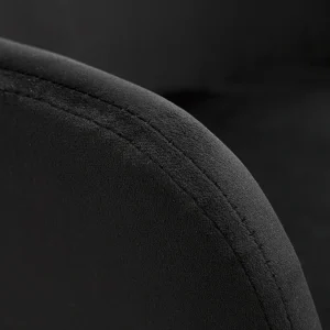 Tabourets De Bar Réglables En Velours Noir Et Métal (lot De 2) AMIKA boutique pas cher 19