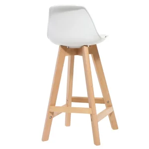 en vente Tabourets De Bar Scandinaves Blanc Et Bois 65 Cm (lot De 2) MINI PAULINE 14