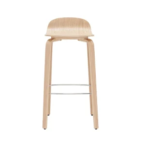 Tabourets De Bar Scandinaves Bois Chêne H68 Cm (lot De 2) OBRA excellent qulity 11