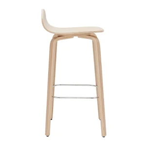 Tabourets De Bar Scandinaves Bois Chêne H68 Cm (lot De 2) OBRA excellent qulity 15