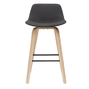 grande qualité Tabourets De Bar Scandinaves Gris Foncé H65 Cm (lot De 2) NONIE 11