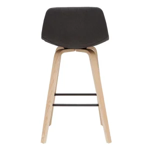 grande qualité Tabourets De Bar Scandinaves Gris Foncé H65 Cm (lot De 2) NONIE 17