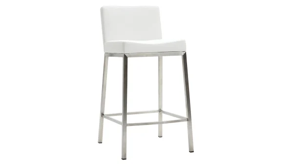des prix incroyables Tabourets Design Blanc H66 Cm (lot De 2) EPSILON 4
