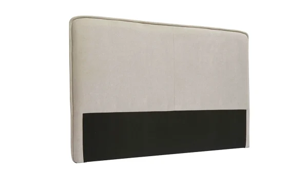 Tête De Lit En Tissu Effet Velours Naturel L175 Cm MARCIA 3