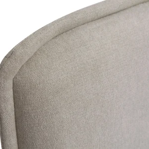Tête De Lit En Tissu Effet Velours Naturel L175 Cm MARCIA 17