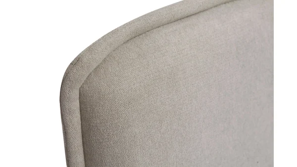 Tête De Lit En Tissu Effet Velours Naturel L175 Cm MARCIA 6