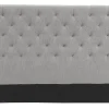 Tête De Lit En Tissu Gris Clair L160 Cm ENGUERRAND 22
