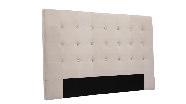 De super promotions disponibles Tête De Lit En Tissu Velours Taupe L170 Cm LUTECE 3