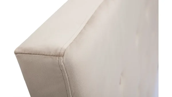 De super promotions disponibles Tête De Lit En Tissu Velours Taupe L170 Cm LUTECE 5