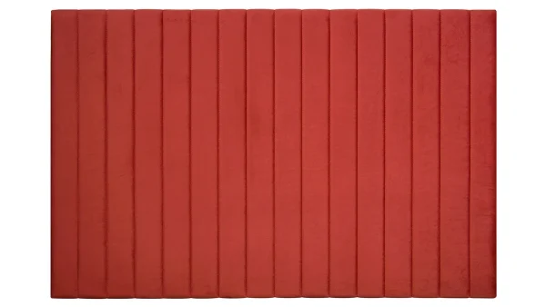 Livraison gratuite Tête De Lit En Tissu Velours Terracotta L170 Cm NEHA 1