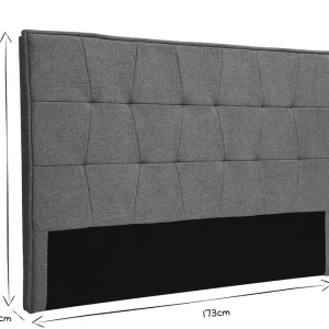 grossiste en ligne Tête De Lit En Tissu Vert Céladon L170 Cm SUKA 13