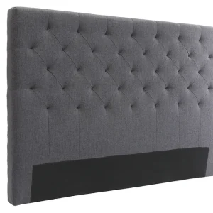 Tête De Lit Tissu Gris Foncé L160 Cm ENGUERRAND 9