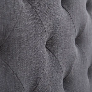 Tête De Lit Tissu Gris Foncé L160 Cm ENGUERRAND 11