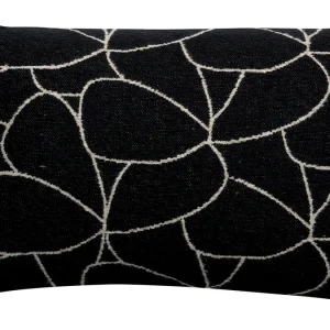 Coussin à Motifs écru Et Noir 40 X 65 Cm LYS en solde 7