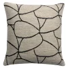 Coussin à Motifs écru Et Noir 45 X 45 Cm LYS Large choix en ligne 10