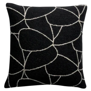 Coussin à Motifs écru Et Noir 45 X 45 Cm LYS Large choix en ligne 7