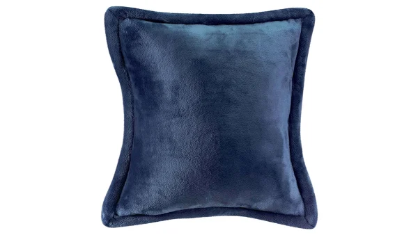 aux meilleurs prix Coussin Doux Bleu 50 X 50 Cm FERO 1