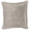 Coussin Doux Taupe 50 X 50 Cm FERO aux meilleurs prix 8